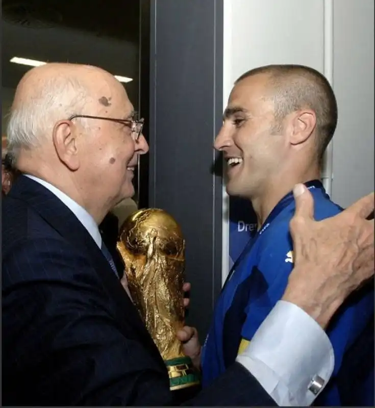 NAPOLITANO E FABIO CANNAVARO