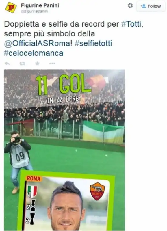 parodie totti selfie 19