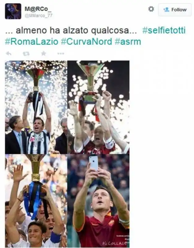 parodie totti selfie 20