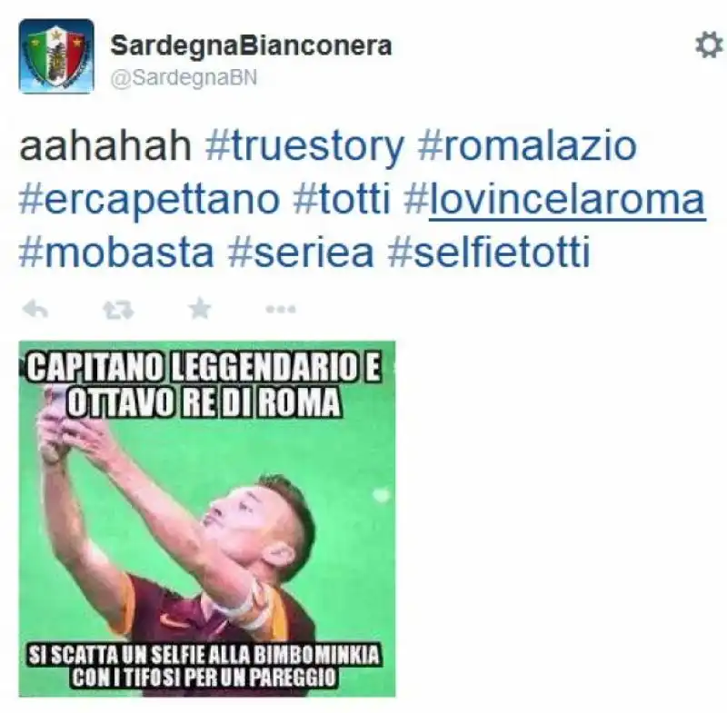 parodie totti selfie 49