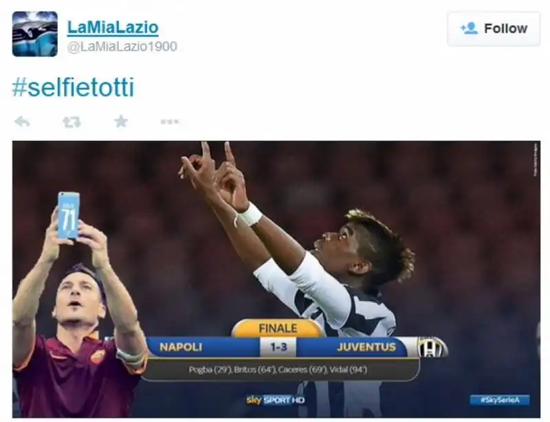 parodie totti selfie 54