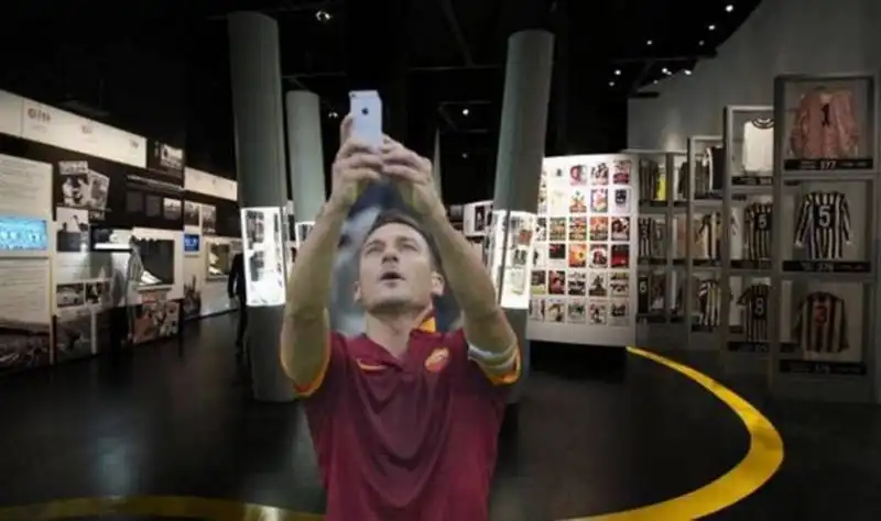 parodie totti selfie 6