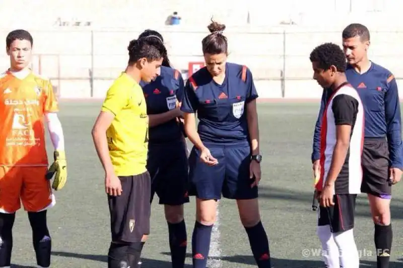 Sarah Samir primo arbitro donna in Egitto 