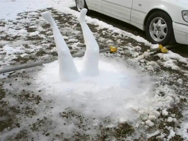 sculture di neve 15