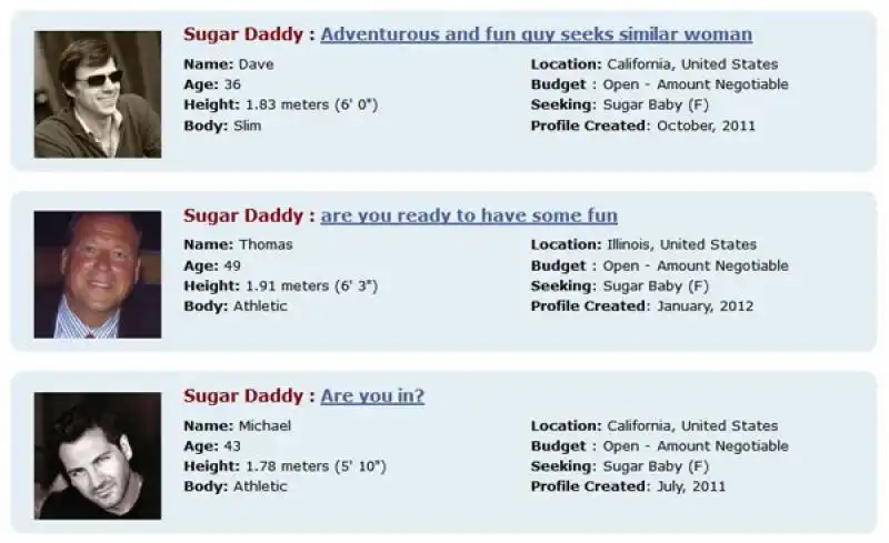 sugar daddys