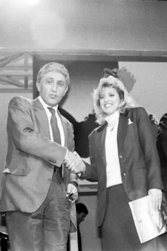 bassolino e alessandra mussolini