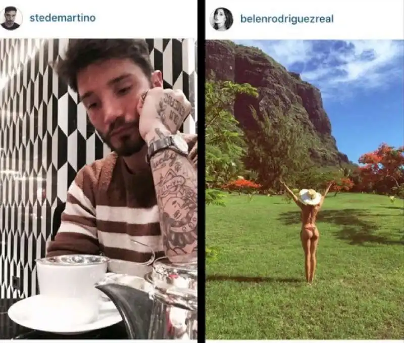 belen o stefano de martino chi l ha presa meglio