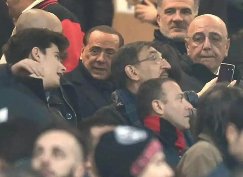 BERLUSCONI, LA RUSSA, GALLIANI   ef