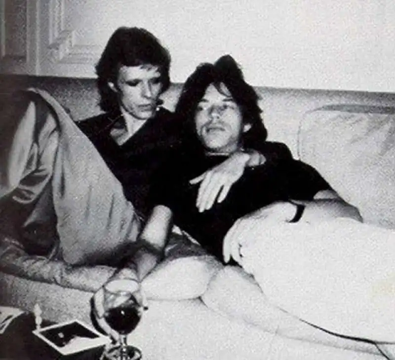 bowie con jagger