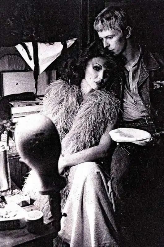 bowie con romy haag