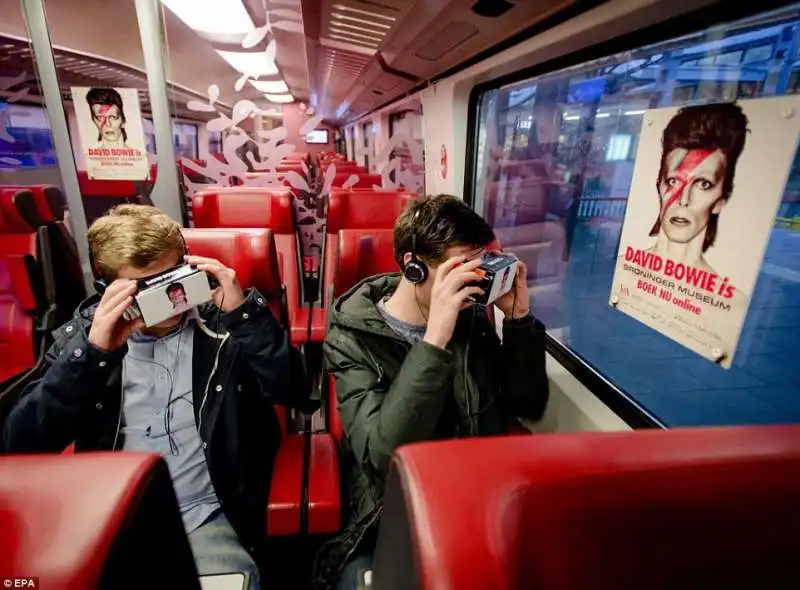 bowie sui treni in olanda