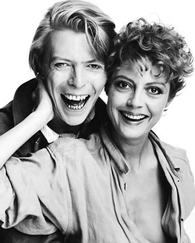 david bowie e susan saradon