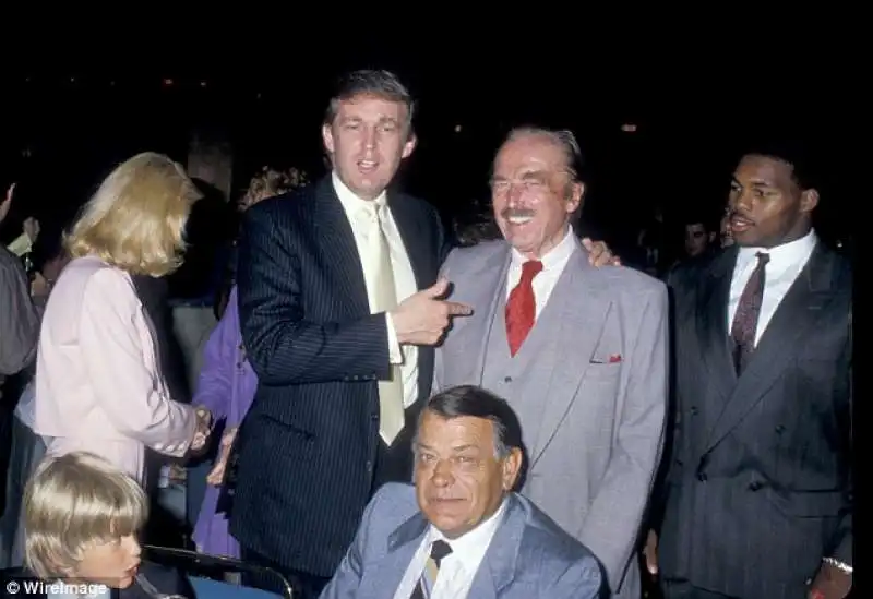 donald trump con il padre fred senior