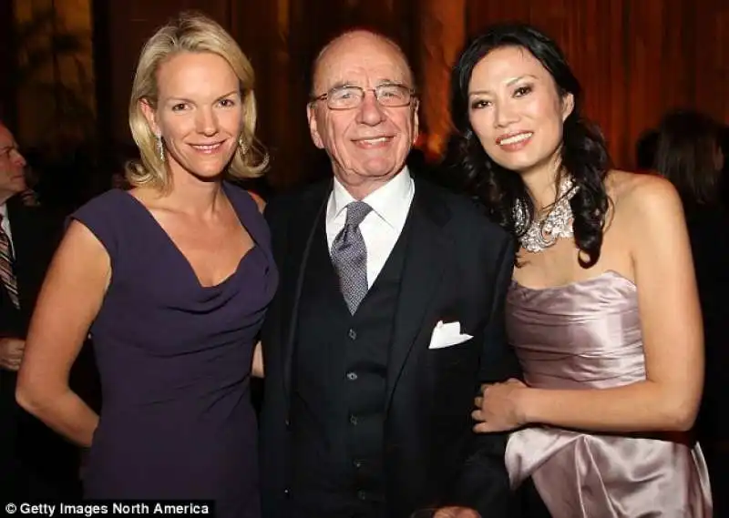 elisabeth murdoch   rupert murdoch   wendi deng