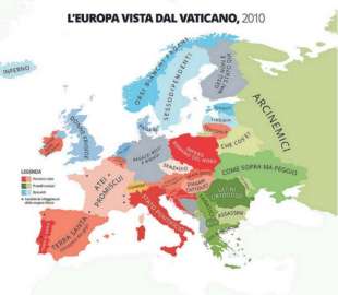 europa vista dal vaticano