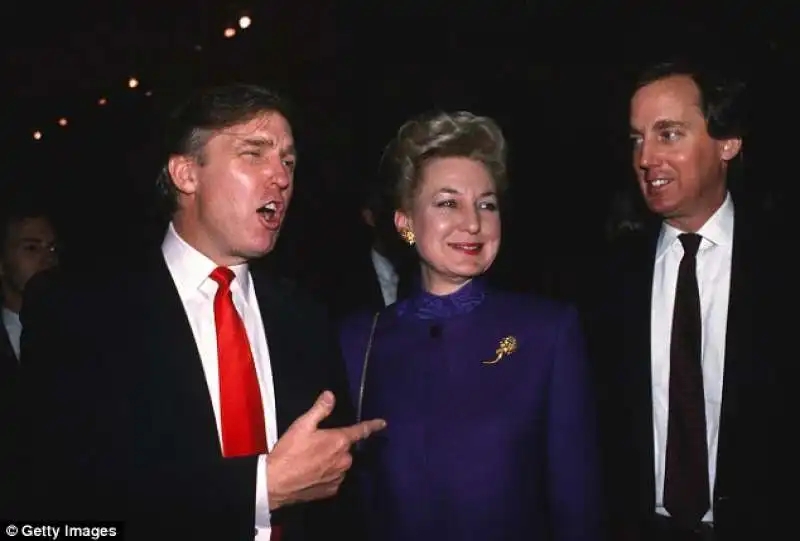 gli altri fratelli di donald trump maryanne berry e robert