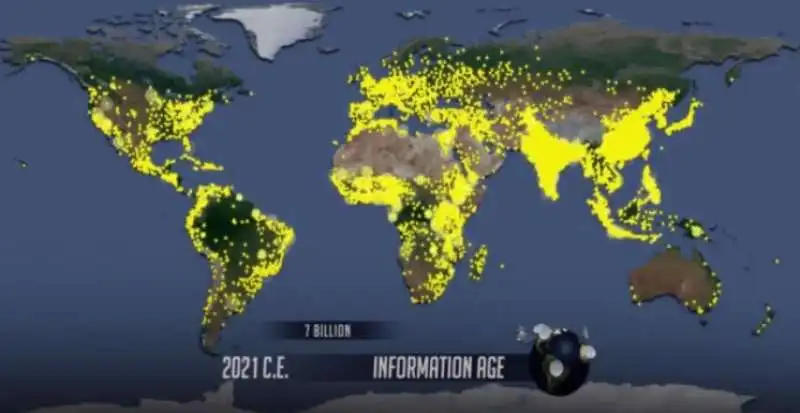 LA MAPPA DELLE POPOLAZIONI GLOBALI TRA CINQUE ANNI