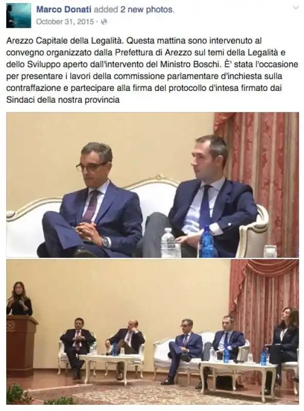 MARCO DONATI ROBERTO ROSSI MARIA ELENA BOSCHI AREZZO