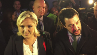 MARINE LE PEN E MATTEO SALVINI