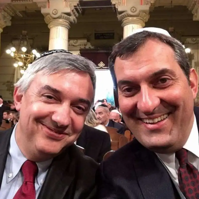 MAURIZIO MOLINARI E MARIO CALABRESI