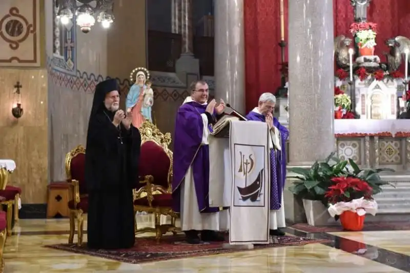 padre simeone con padre vincenzo e padre bruno