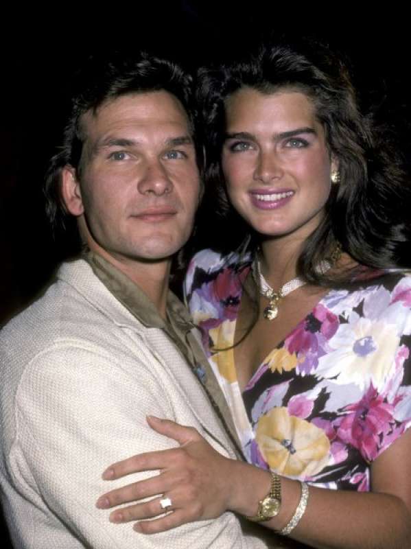 ron galella patrick swayze brooke shields