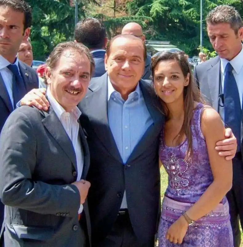 SARA GIUDICE E SILVIO BERLUSCONI  