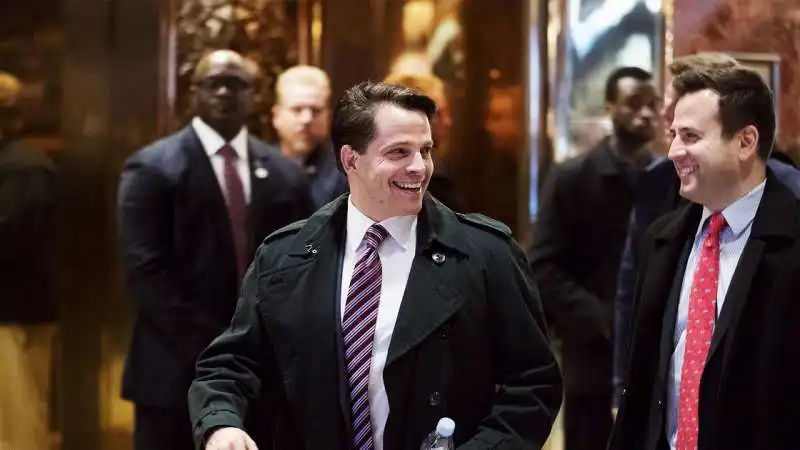 anthony scaramucci alla trump tower