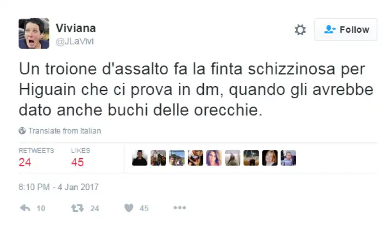 commento al caso tra antonella fiordelisi e higuain