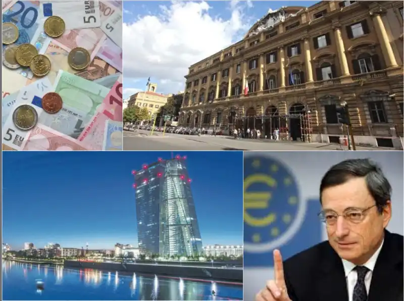 DRAGHI BCE ITALIA DECLASSATA