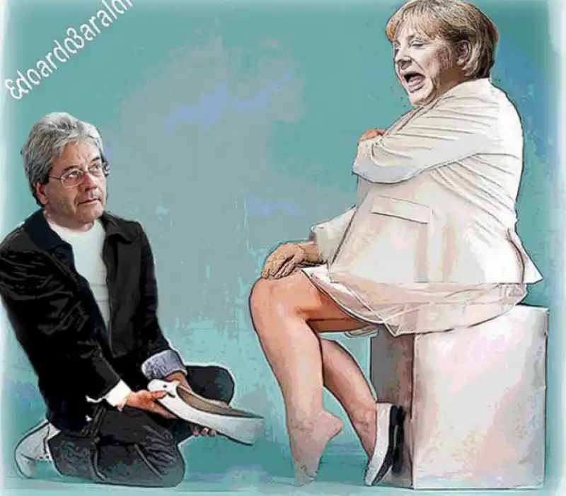 gentiloni merkel