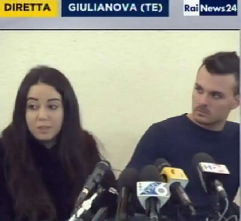 GIORGIA GALASSI E VINCENZO FORTI - SOPRAVVISSUTI ALLA SLAVINA AL RIGOPIANO 