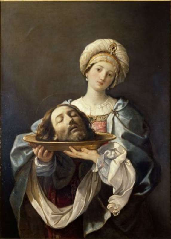 guido reni salome con la testa di giovanni battista 112