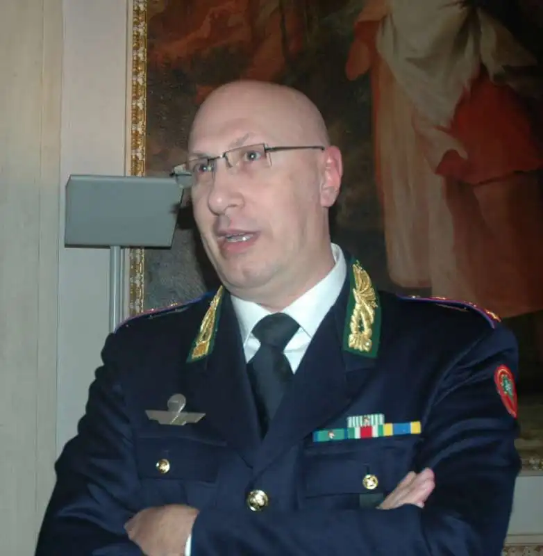 il comandante dei vigili di Biassono Giorgio Piacentini 