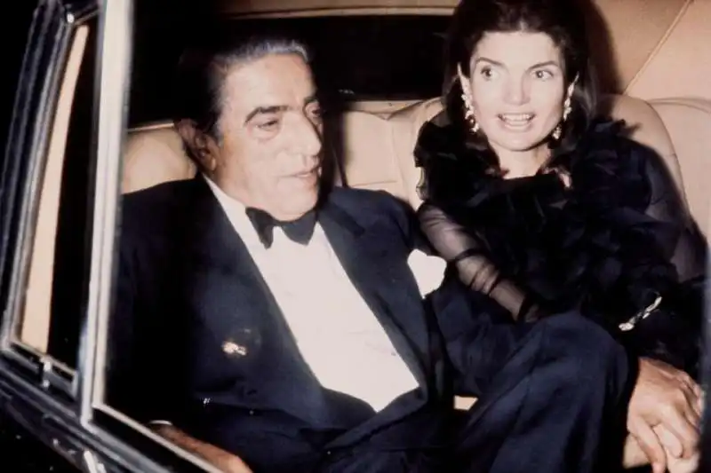 jackie kennedy con onassis