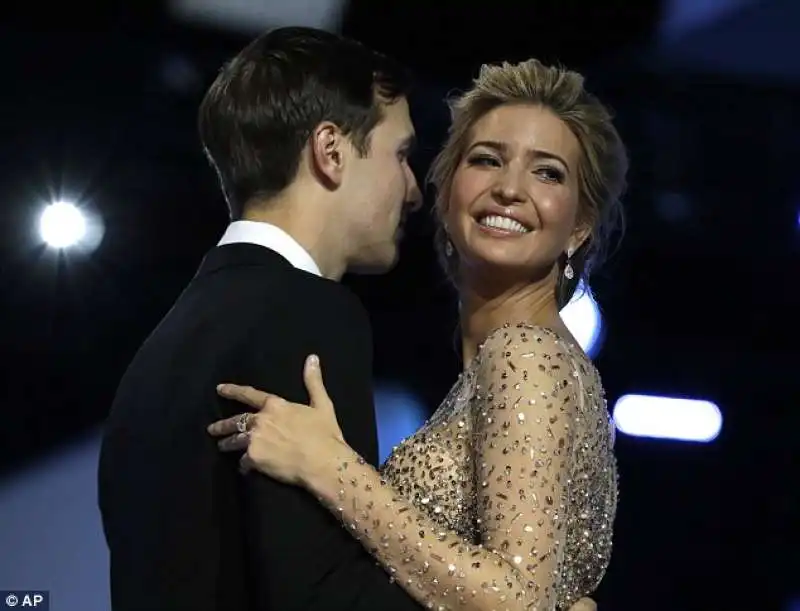 jared e ivanka al ballo