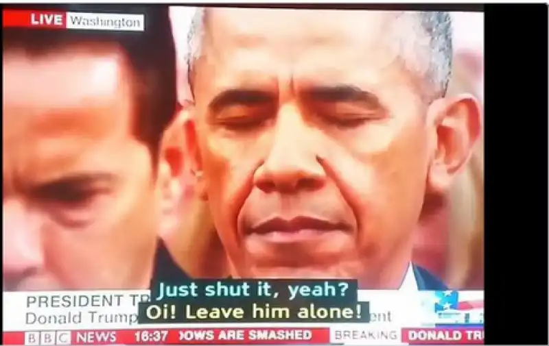 obama lasciatelo solo