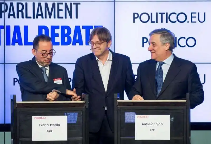 PITTELLA VERHOFSTADT TAJANI