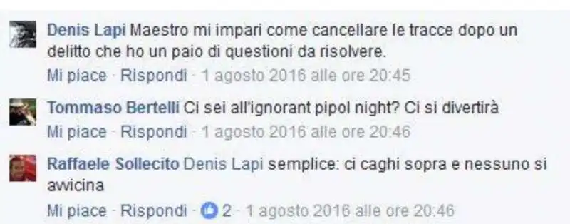 raffaele sollecito su facebook 