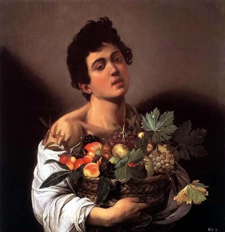 RAGAZZO COL CANESTRO DI FRUTTA CARAVAGGIO