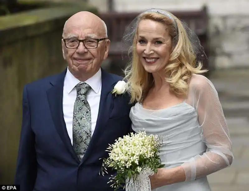 rupert murdoch jerry hall