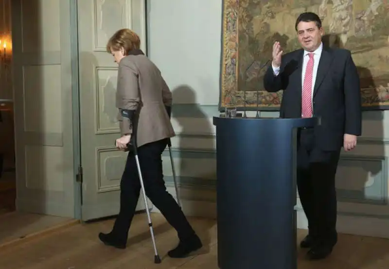 SIGMAR GABRIEL MERKEL