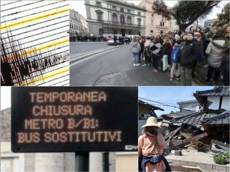 TERREMOTO REAZIONI