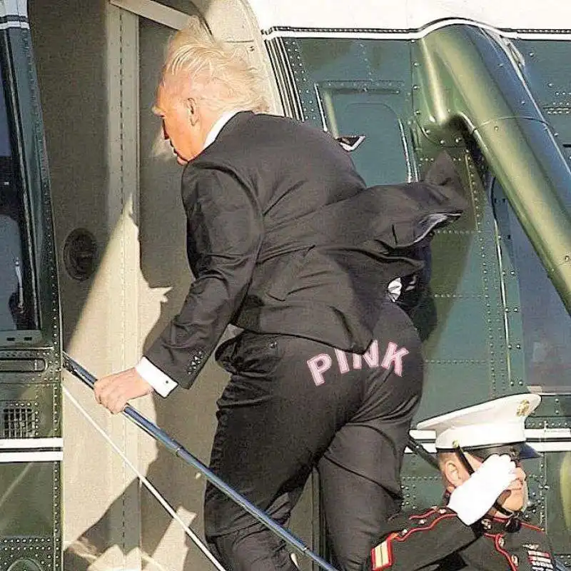 trump pink