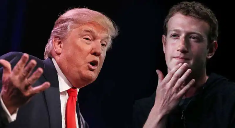 TRUMP ZUCKERBERG