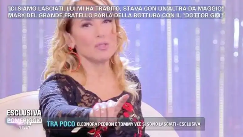 BARBARA DURSO POMERIGGIO 5. 