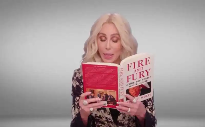 cher legge l odiografia su trump fire and fury