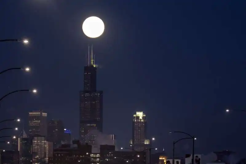 chicago la prima superluna del 2018