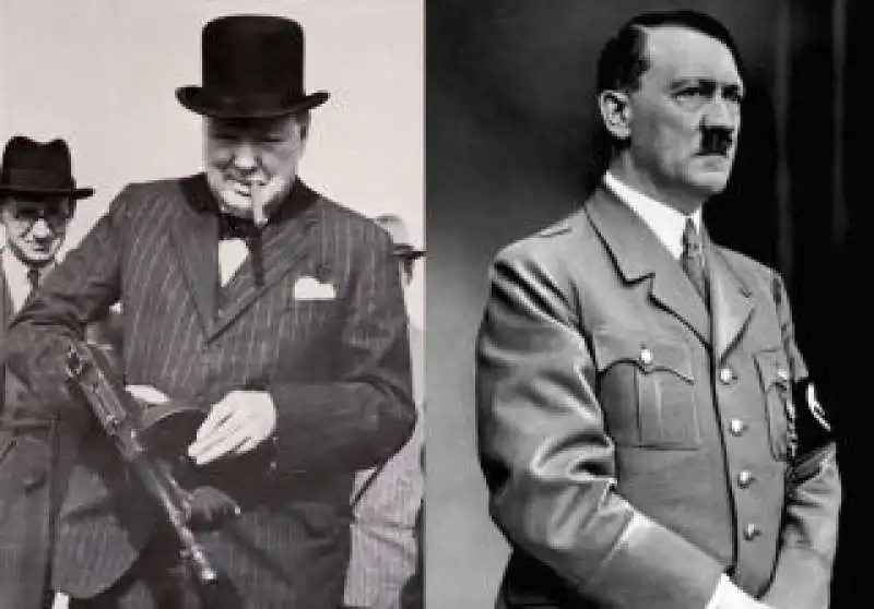 churchill hitler