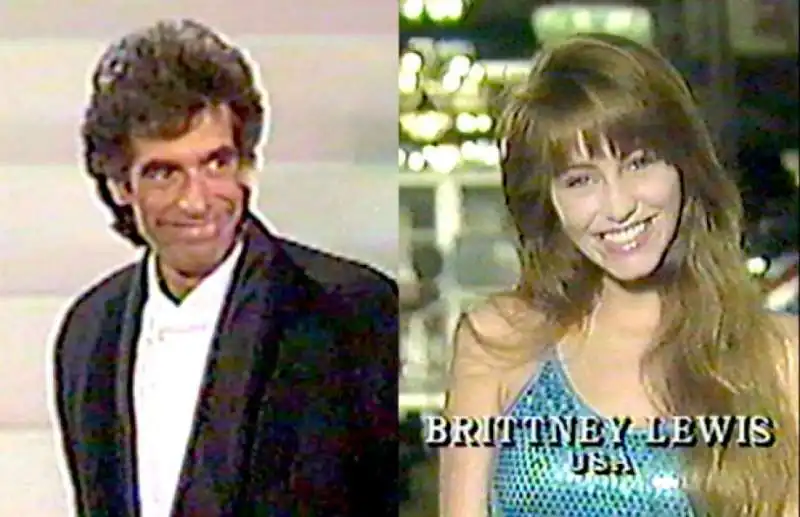 David Copperfield e Brittney Lewis